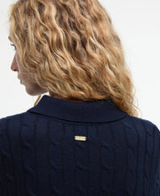 Load image into Gallery viewer, BARBOUR EVIE KNITTED JUMPER NAVY
