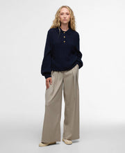 Load image into Gallery viewer, BARBOUR EVIE KNITTED JUMPER NAVY
