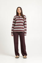 Load image into Gallery viewer, TUESDAY BASE PANT MERLOT
