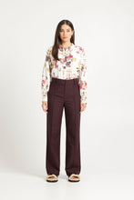 Load image into Gallery viewer, TUESDAY BASE PANT MERLOT
