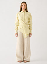 Load image into Gallery viewer, COMING SOON | ESMAEE BAYVIEW STRIPE SHIRT LEMON STRIPE
