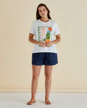 Load image into Gallery viewer, BETTY BASICS ELLIA CREW TEE PARADISE BEACH
