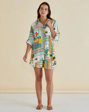 Load image into Gallery viewer, BETTY BASICS MILLS SHIRT PARADISE PRINT
