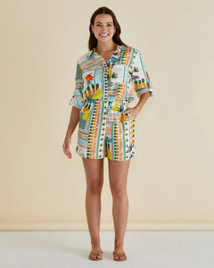 BETTY BASICS MALTA SHORT PARADISE PEINT