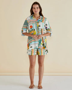 BETTY BASICS MALTA SHORT PARADISE PEINT