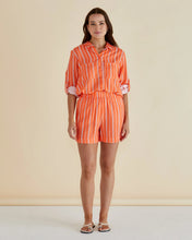 Load image into Gallery viewer, BETTY BASICS MALTA SHORT PEACH STRIPE
