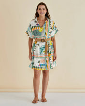 Load image into Gallery viewer, BETTY BASICS ARCHER DRESS PARADISE PRINT
