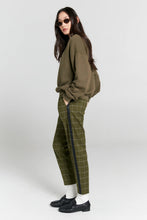 Load image into Gallery viewer, KAREN WALKER RUNAWAY GIRL ORGANIC SWEATSHIRT HUNTER GREEN
