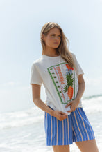 Load image into Gallery viewer, BETTY BASICS MALTA SHORT BLUE STRIPE
