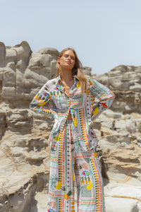BETTY BASICS MILLS SHIRT PARADISE PRINT