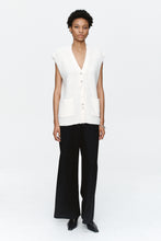 Load image into Gallery viewer, MARLE BONITA VEST IVORY
