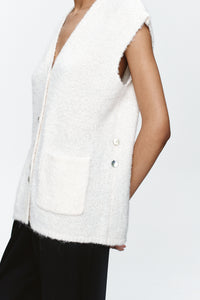 MARLE BONITA VEST IVORY