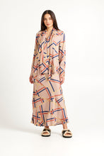 Load image into Gallery viewer, TUESDAY BOW BLOUSE HERRINGBONE
