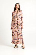 Load image into Gallery viewer, TUESDAY BOW BLOUSE HERRINGBONE
