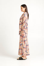 Load image into Gallery viewer, TUESDAY BOW BLOUSE HERRINGBONE

