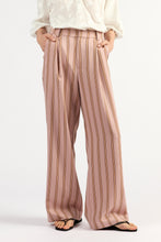 Load image into Gallery viewer, TUESDAY BOYFRIEND PANT ROSEWOOD STRIPE
