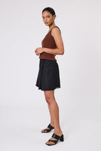 Load image into Gallery viewer, MARLOW BARCELONA WRAP SKIRT BLACK
