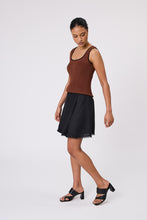 Load image into Gallery viewer, MARLOW BARCELONA WRAP SKIRT BLACK
