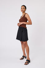 Load image into Gallery viewer, MARLOW BARCELONA WRAP SKIRT BLACK
