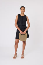 Load image into Gallery viewer, MARLOW BARCELONA WRAP SKIRT BLACK
