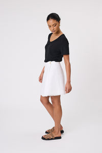 MARLOW BARCELONA SKIRT WHITE