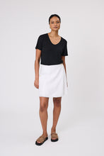 Load image into Gallery viewer, MARLOW BARCELONA SKIRT WHITE
