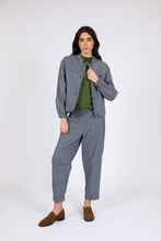 Load image into Gallery viewer, MARLOW BEAM BARREL PANT INK STRIPE
