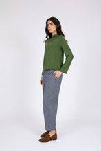 Load image into Gallery viewer, MARLOW BEAM BARREL PANT INK STRIPE

