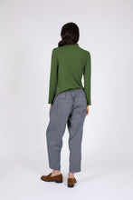 Load image into Gallery viewer, MARLOW BEAM BARREL PANT INK STRIPE
