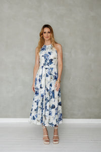 MAZU MATCHLESS DRESS BLUE FLORAL