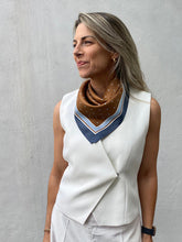 Load image into Gallery viewer, DARK HAMPTON THE BOREY PETITE SILK SCARF
