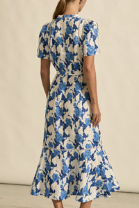 ZOE KRATZMANN CABLE DRESS AZURE BOUQUET