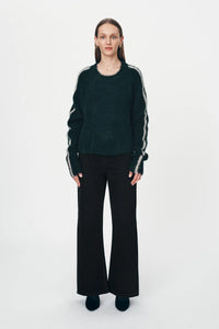 ROWIE LAMARA KNIT JUMPER DEEP EMERALD