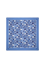 Load image into Gallery viewer, KAREN WALKER PERFECT DAY CLASSIC SILK SCARF BLUE
