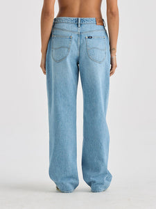 LEE MID BAGGY JEAN SKYLINE BLUE