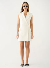 Load image into Gallery viewer, COMING SOON | ESMAEE CHARTER DRESS WHITE
