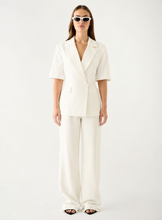 Load image into Gallery viewer, ESMAEE CHARTER PANT WHITE
