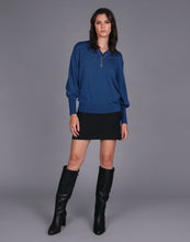 Load image into Gallery viewer, STORM HUDSON MERINO SWEATER PETROL
