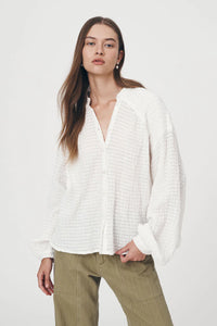 ROWIE CORA BLOUSE BONE