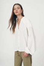 Load image into Gallery viewer, ROWIE CORA BLOUSE BONE
