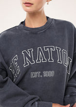 Load image into Gallery viewer, P.E NATION CORE SWEAT MARINE BLUE
