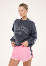 Load image into Gallery viewer, P.E NATION CORE SWEAT MARINE BLUE
