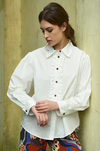 COOP BY TRELISE COOPER RUFF-FULL OF LOVE SHIRT WHITE