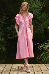 COOP BY TRELISE COOPER GATHER THIS DRESS PINK