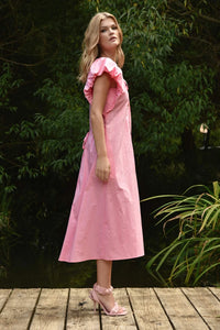 COOP BY TRELISE COOPER GATHER THIS DRESS PINK