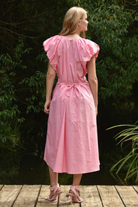 COOP BY TRELISE COOPER GATHER THIS DRESS PINK
