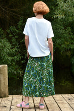 Load image into Gallery viewer, COOP BY TRELISE COOPER SKIPPED A PLEAT SKIRT GREEN &amp; BLUE
