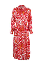 Load image into Gallery viewer, COOP BY TRELISE COOPER DRAW ME NEAR DRESS RED &amp; PINK
