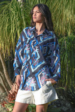Load image into Gallery viewer, COOP BY TRELISE COOPER TAKE IT EASY SHIRT BLUE ALOHA

