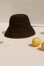 Load image into Gallery viewer, MARLOW CAPRI BUCKET HAT CHOC
